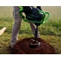 Землебур аккумуляторный Greenworks Арт. 3707907, 82V, без АКБ и  ЗУ