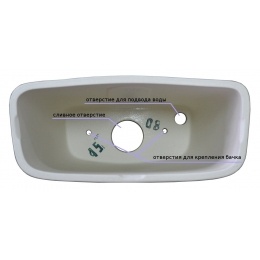 Бачок ЭТАЛОН н/п Sanita