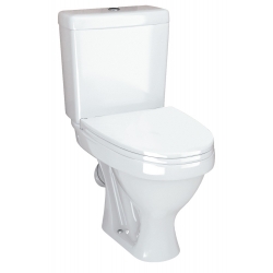 Унитаз-компакт Santeri Форвард белый антивсплеск, косой выпуск Воротынск