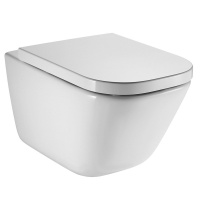 Унитаз подвесной без ободковый GAP rimless Roca