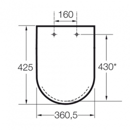 Крышка-сиденье DAMA SENSO Compacto