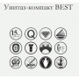 Унитаз-компакт Sanita Luxe BEST Comfort, (а/вспл, гор,ниж, 2кн.Oliveira, дюро м/лифт,clip up)