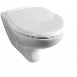 Унитаз подвесной Rosa Элеганс белый,сиденье микролифт