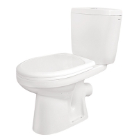 Унитаз-компакт Santek Анимо 1WH302134 с диагональным выпуском, сиденье дюро