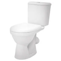 Унитаз-компакт Santek Бореаль 1WH302146 с диагональным выпуском,антивсплеск,сиденье микролифт