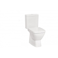 Унитаз-компакт Santek Нео 1WH302187 с горизонтальным выпуском, сиденье дюропласт