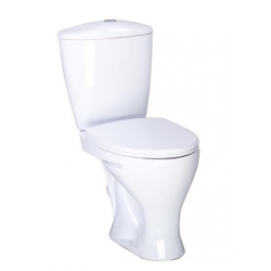 Унитаз-компакт Santeri Версия белый антивсплеск,косой выпуск,арматура 2 реж,сиденье г. Воротынск