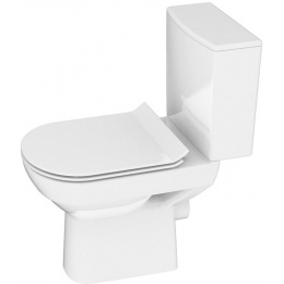 Унитаз-компакт Cersanit CITY NEW Clean On 011 с сиденьем SLIM дюропласт и микролифтом