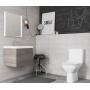 Унитаз-компакт Cersanit CITY NEW Clean On 011 с сиденьем SLIM дюропласт и микролифтом