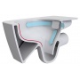 Унитаз подвесной Vitra S20 7741B003-0075 горизонтальный выпуск