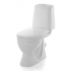 Унитаз-компакт Sanita Идеал комфорт, косой выпуск, дюропласт м/л, н/п арм. AlcaPlast