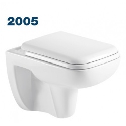 Унитаз подвесной Azario Pavia  AZ-2005, безободковый, с сидением микролифт