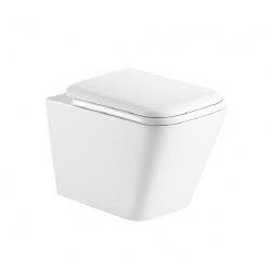 Унитаз подвесной Azario Teramo AZ-0052, безободковый, с сиденьем микролифт