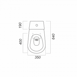 Бачок КАМА н/п Sanita