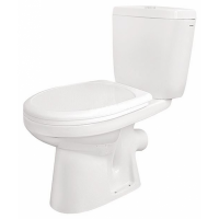 Унитаз-компакт Santek Анимо ЭКОНОМ 1WH110032 с диагональным выпуском,сиденье полипропилен