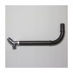 Кран смывной КРС-20-04 с пластмассовой трубой (кнопка)