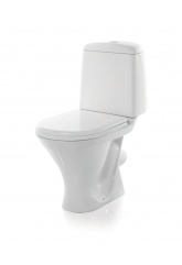 Унитаз-компакт Sanita Аттика стандарт (косой, нижн.подв 1 кн. арм. Уклад, сид полипропилен)