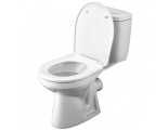 Унитаз-компакт Santek Анимо ЭКОНОМ 1WH110035 с горизонтальным выпуском,сиденье полипропилен