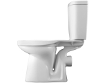 Унитаз-компакт Santek Анимо ЭКОНОМ 1WH110035 с горизонтальным выпуском,сиденье полипропилен
