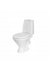 Унитаз-компакт Sanita Кама стандарт, косой выпуск, пласт сиденье , н/п арм. Уклад