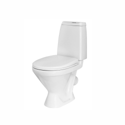 Унитаз-компакт Sanita Кама стандарт, косой выпуск, пласт сиденье , н/п арм. Уклад