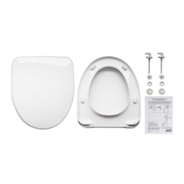 Унитаз-компакт Sanita Виктория эконом (косой, нижн.подв 1 кн. арм. Уклад, сид полипропилен)