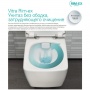 Унитаз подвесной Vitra Metropole 7672B003-1687 с бидеткой и встроенным смесителем