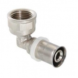 Угольник 16мм х 1/2"вр Vieir пресс, для металлопластиковых труб