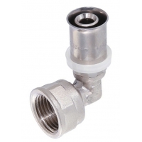 Угольник 26мм х 1"вр Vieir пресс, для металлопластиковых труб