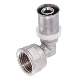 Угольник 16мм х 1/2"вр Vieir пресс, для металлопластиковых труб