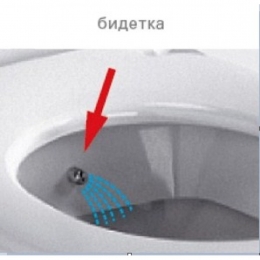 Унитаз-компакт Vitra Grand-2 9763B003-1206 с функцией биде и сиденьем дюропласт