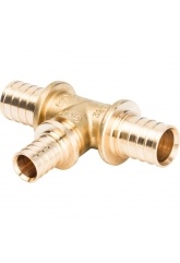 Тройник 32мм х 25мм х 32мм Vieir аксиальный для труб из сшитого полиэтилена