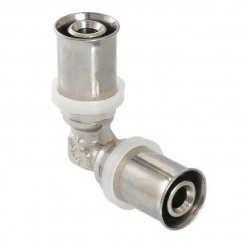 Угольник 32мм х 32мм Vieir пресс, для металлопластиковых труб