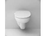 Унитаз подвесной AM.PM Sense CCM741700 безободковый, с механической крышкой-биде Clean Care