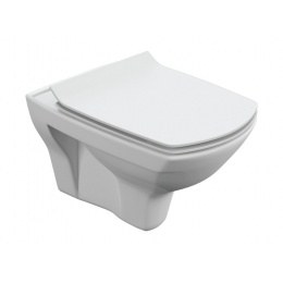 Унитаз подвесной Cersanit Carina NEW Clean On без сиденья