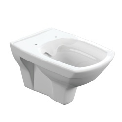 Унитаз подвесной Cersanit Carina NEW Clean On без сиденья