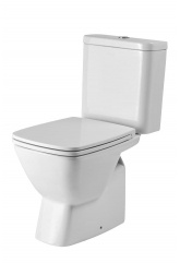Унитаз-компакт Santek Нео rimless 1WH302470 с горизонтальным выпуском, микролифт