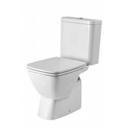 Унитаз-компакт Santek Нео rimless 1WH302470 с горизонтальным выпуском, микролифт