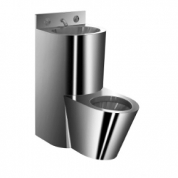 Унитаз литой напольный с встроенной раковиной MF-233