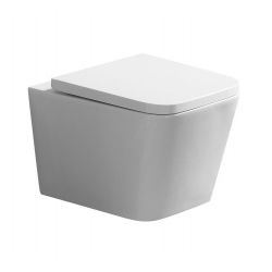 Унитаз подвесной Azario Nova AZ-2216 безободковый с сиденьем микролифт