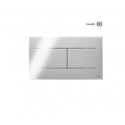 Панель смыва OLI Slim, двойная, хром глянцевый