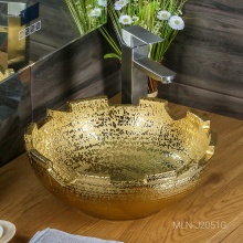 Раковина Melana MLN-J2051G золото, накладная на столешницу