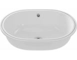 Раковина Cersanit Caspia 55, встраиваемая под столешницу, овальная
