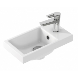 Раковина Cersanit Como 40, накладная на тумбу