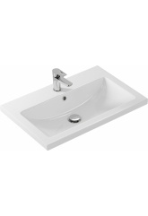 Раковина Cersanit Como 70, накладная на тумбу