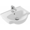 Раковина Cersanit Nati 50, подвесная, накладная на тумбу