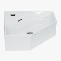 Раковина Sanita Luxe Line, накладная, угловая