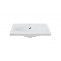 Раковина Sanita Luxe Next 70, подвесная, накладная на тумбу