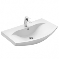 Раковина Aquaton Смайл 80, накладная на тумбу