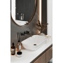 Раковина Sanita Luxe Infinity 600x370х120, накладная на столешницу